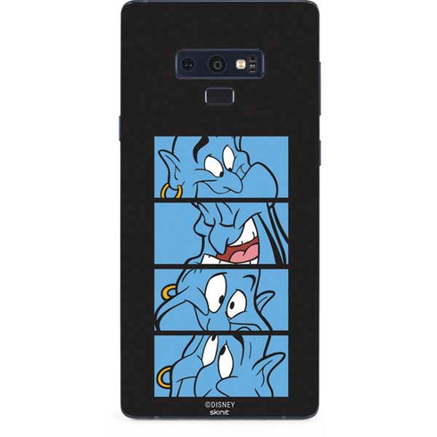 Disney Aladdin Genie Faces Grid Galaxy Note 9 Skin