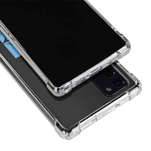 Disney Aladdin Genie Faces Grid Galaxy Note20 5G Clear Case
