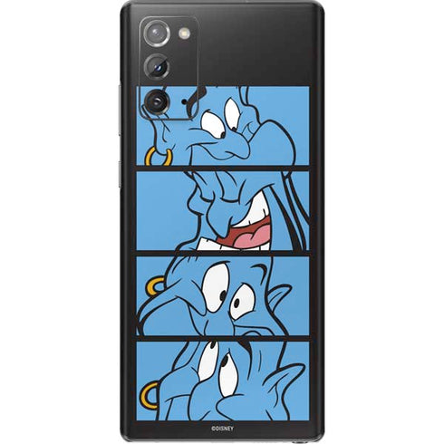 Disney Aladdin Genie Faces Grid Galaxy Note20 5G Skin