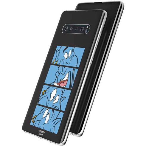 Disney Aladdin Genie Faces Grid Galaxy S10 Skin