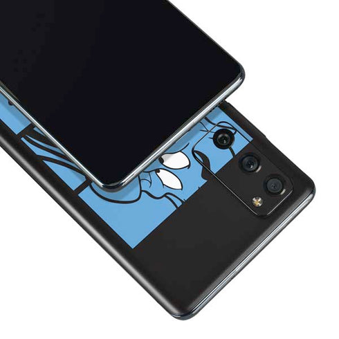 Disney Aladdin Genie Faces Grid Galaxy S20 Fan Edition Skin