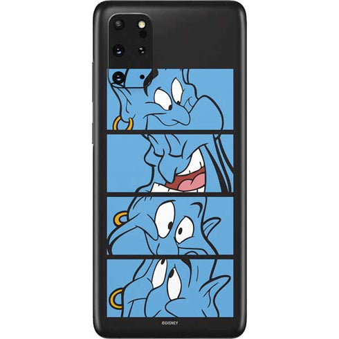 Disney Aladdin Genie Faces Grid Galaxy S20 Plus Skin