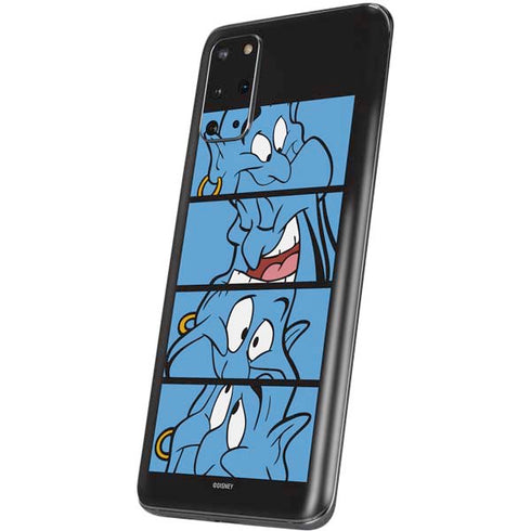 Disney Aladdin Genie Faces Grid Galaxy S20 Plus Skin
