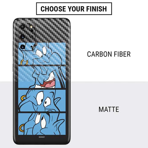 Disney Aladdin Genie Faces Grid Galaxy S20 Plus Skin