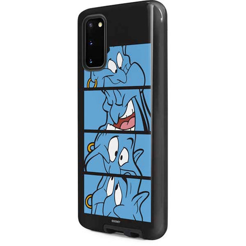 Disney Aladdin Genie Faces Grid Galaxy S20 Pro Case