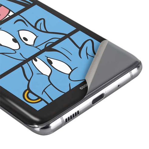 Disney Aladdin Genie Faces Grid Galaxy S20 Skin