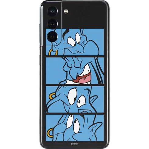 Disney Aladdin Genie Faces Grid Galaxy S21 5G Skin