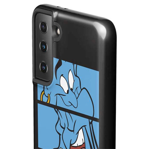 Disney Aladdin Genie Faces Grid Galaxy S21 FE Pro Case