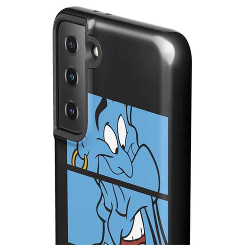 Disney Aladdin Genie Faces Grid Galaxy S21 Plus 5G Pro Case
