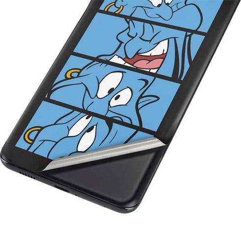 Disney Aladdin Genie Faces Grid Galaxy S21 Plus 5G Skin