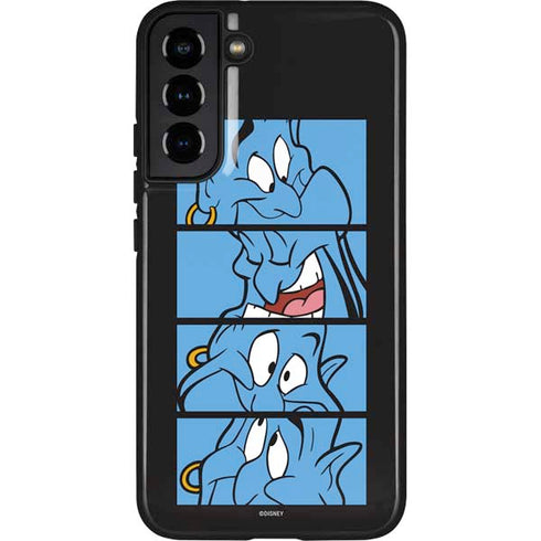 Disney Aladdin Genie Faces Grid Galaxy S22 Plus Pro Case
