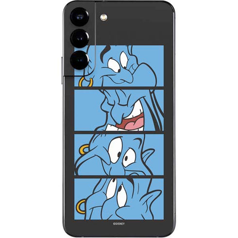 Disney Aladdin Genie Faces Grid Galaxy S22 Plus Skin