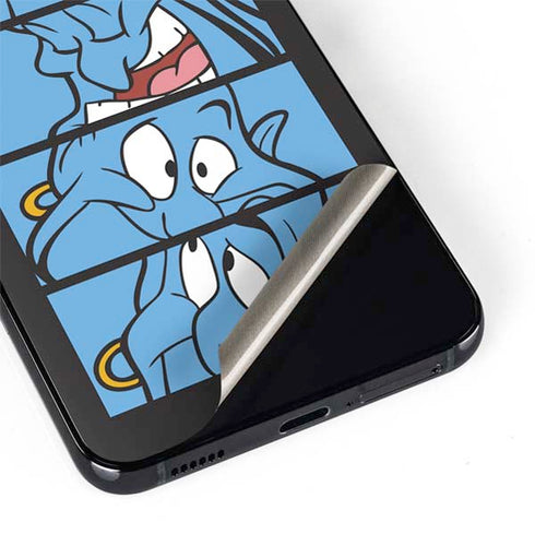 Disney Aladdin Genie Faces Grid Galaxy S22 Plus Skin