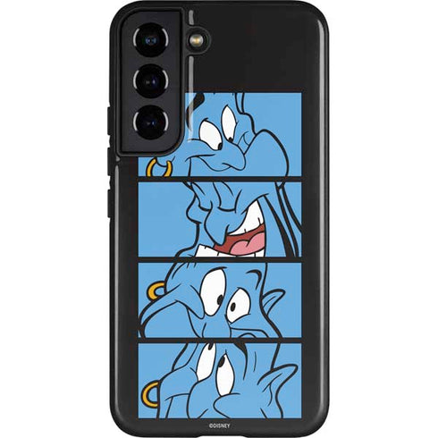 Disney Aladdin Genie Faces Grid Galaxy S22 Pro Case