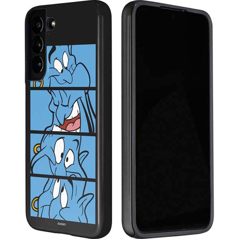 Disney Aladdin Genie Faces Grid Galaxy S22 Pro Case