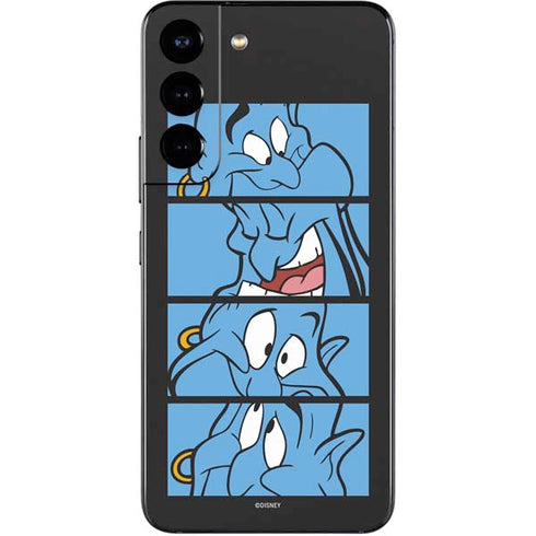 Disney Aladdin Genie Faces Grid Galaxy S22 Skin