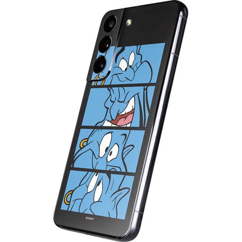 Disney Aladdin Genie Faces Grid Galaxy S22 Skin