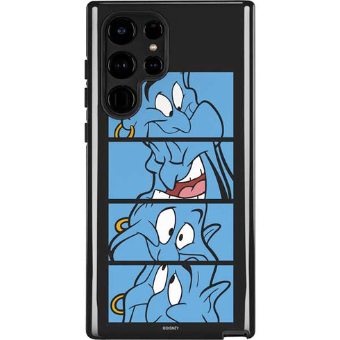 Disney Aladdin Genie Faces Grid Galaxy S22 Ultra Pro Case