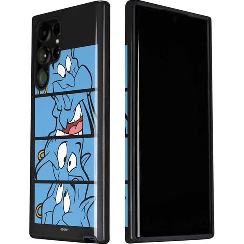 Disney Aladdin Genie Faces Grid Galaxy S22 Ultra Pro Case