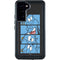 Disney Aladdin Genie Faces Grid Galaxy S23 Plus Waterproof Case