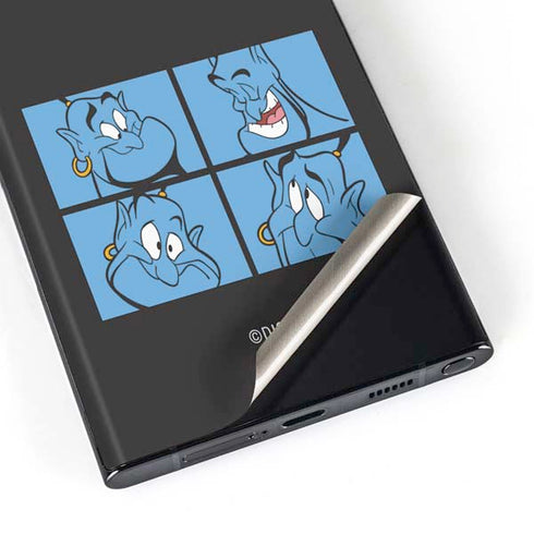 Disney Aladdin Genie Faces Grid Galaxy S23 Ultra Skin