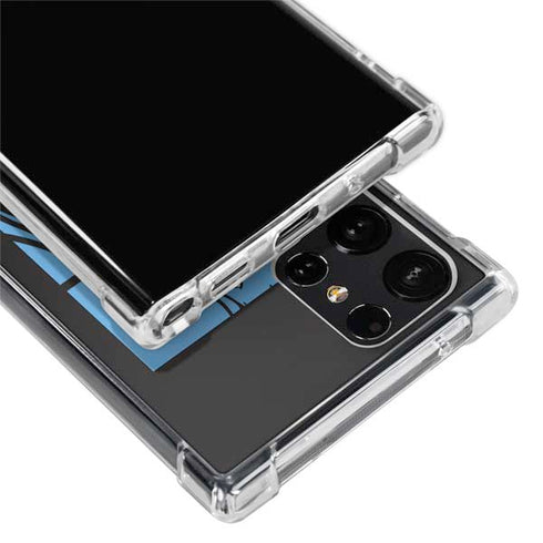 Disney Aladdin Genie Faces Grid Galaxy S24 Ultra Clear Case