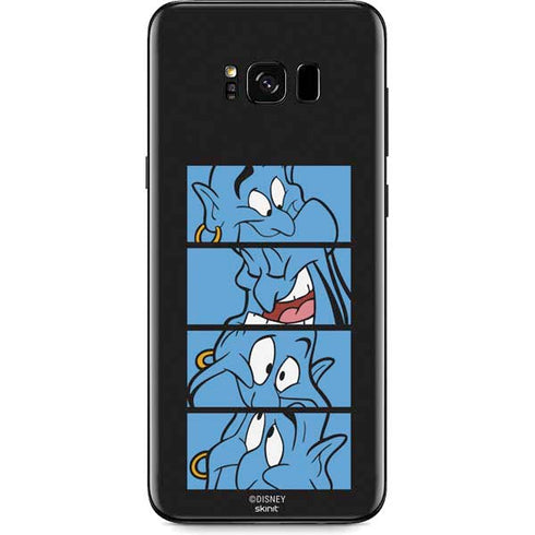 Disney Aladdin Genie Faces Grid Galaxy S8 Skin