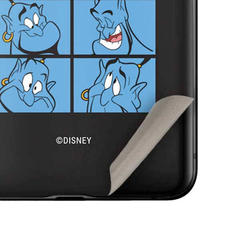 Disney Aladdin Genie Faces Grid Galaxy Z Flip Skin