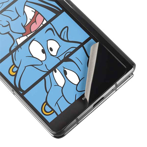 Disney Aladdin Genie Faces Grid Galaxy Z Fold2 5G Skin