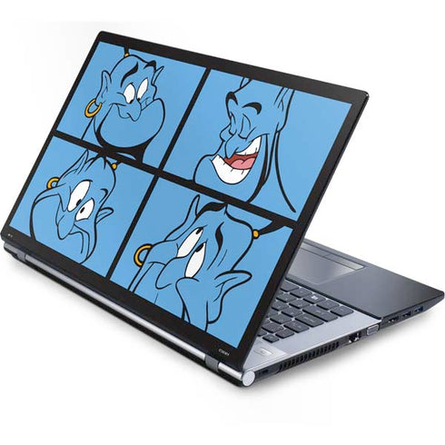 Disney Aladdin Genie Faces Grid Generic Laptop Skin