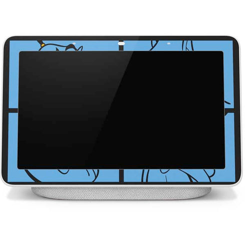 Disney Aladdin Genie Faces Grid Google Home Hub Skin