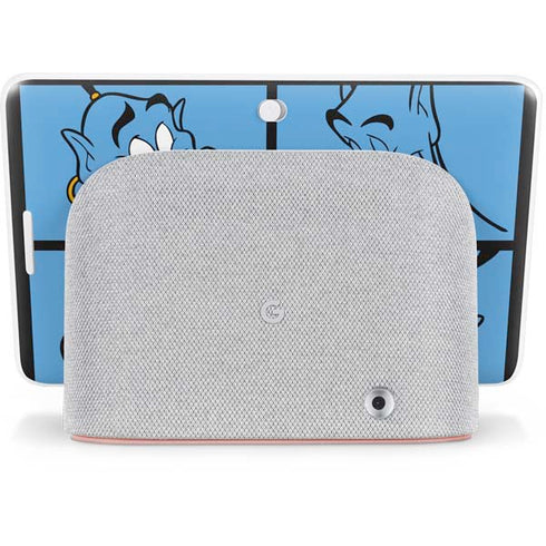 Disney Aladdin Genie Faces Grid Google Home Hub Skin