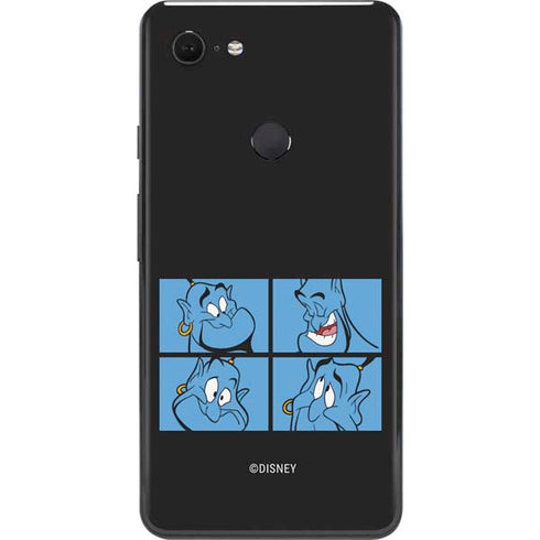 Disney Aladdin Genie Faces Grid Google Pixel 3 XL Skin
