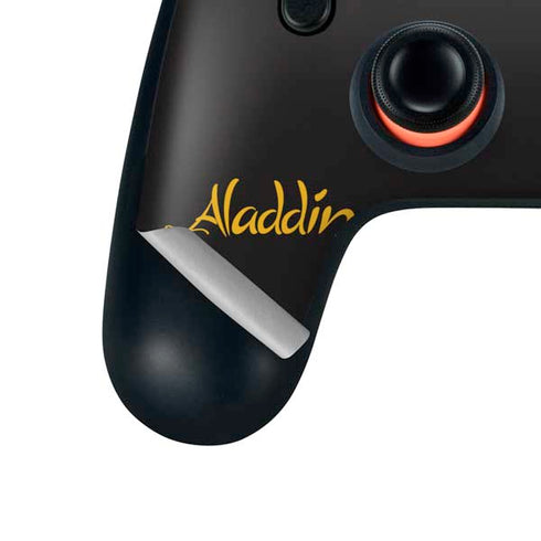Disney Aladdin Genie Faces Grid Google Stadia Controller Skin