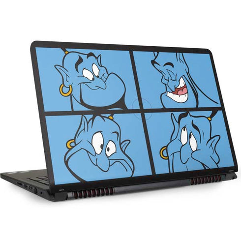 Disney Aladdin Genie Faces Grid Dell Inspiron Skin