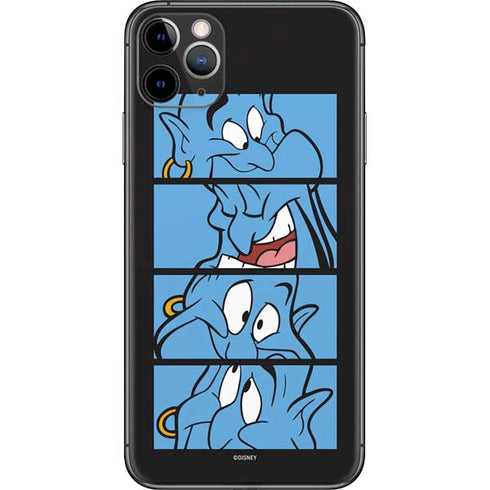 Disney Aladdin Genie Faces Grid iPhone 11 Pro Max Skin