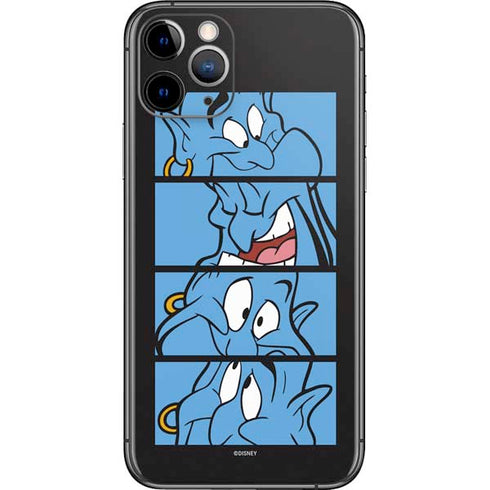 Disney Aladdin Genie Faces Grid iPhone 11 Pro Skin