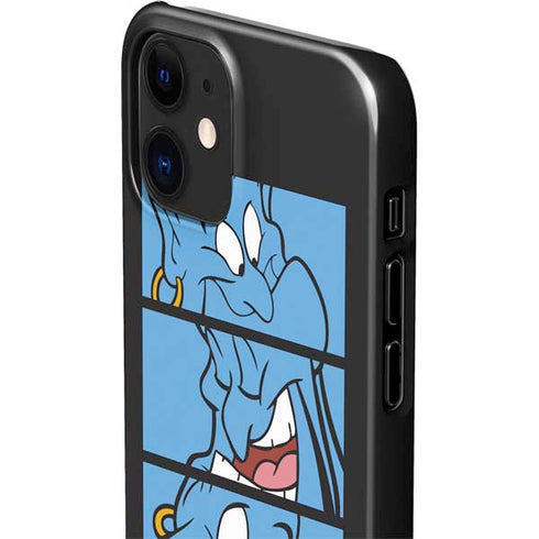 Disney Aladdin Genie Faces Grid iPhone 12 Mini Lite Case