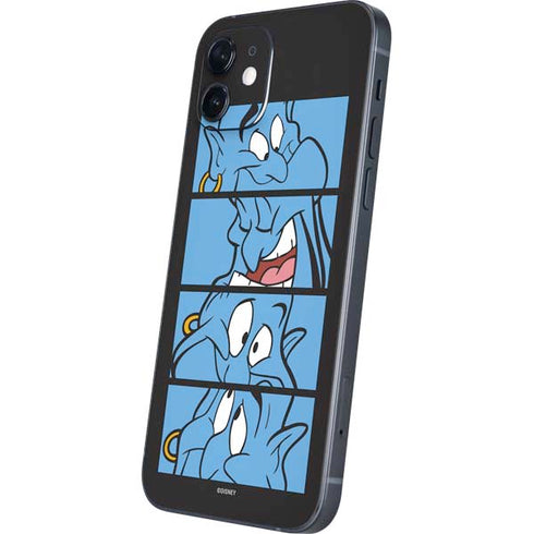 Disney Aladdin Genie Faces Grid iPhone 12 Mini Skin
