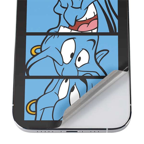 Disney Aladdin Genie Faces Grid iPhone 12 Pro Skin
