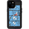 Disney Aladdin Genie Faces Grid iPhone 13 Mini Waterproof Case