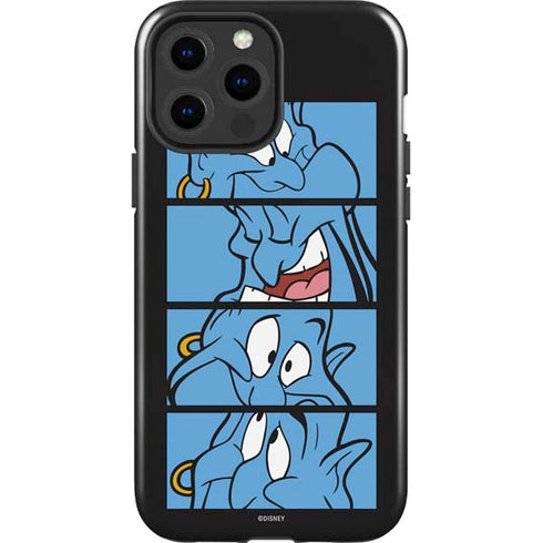 Disney Aladdin Genie Faces Grid iPhone 13 Pro Max Impact Case