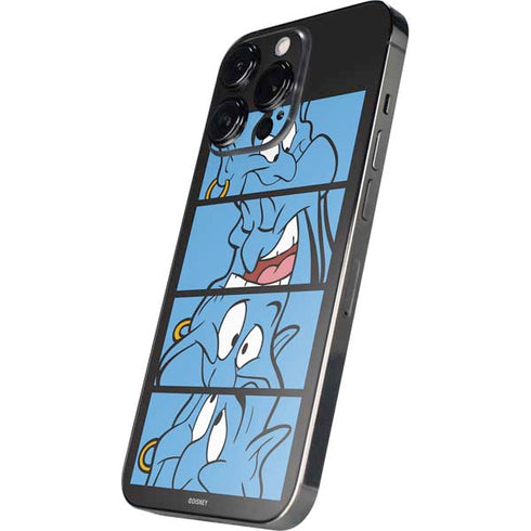 Disney Aladdin Genie Faces Grid iPhone 13 Pro Max Skin