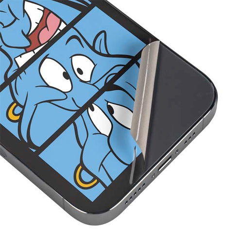 Disney Aladdin Genie Faces Grid iPhone 13 Pro Skin