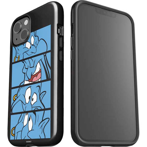 Disney Aladdin Genie Faces Grid iPhone 15 Impact Case