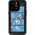 Disney Aladdin Genie Faces Grid iPhone 14 Pro Waterproof Case