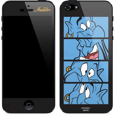 Disney Aladdin Genie Faces Grid iPhone 5/5s/5SE Skin