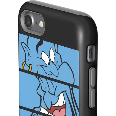 Disney Aladdin Genie Faces Grid iPhone SE (2nd & 3rd Gen) Pro Case