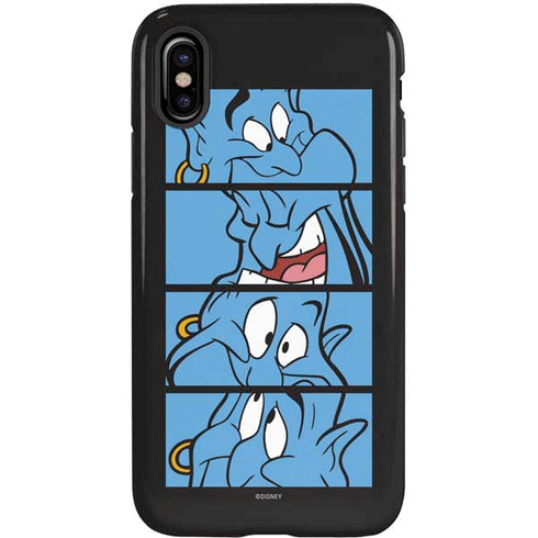 Disney Aladdin Genie Faces Grid iPhone X Pro Case
