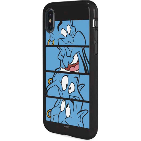 Disney Aladdin Genie Faces Grid iPhone X Pro Case
